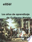 libro Los Años De Aprendizaje De Guillermo Meister